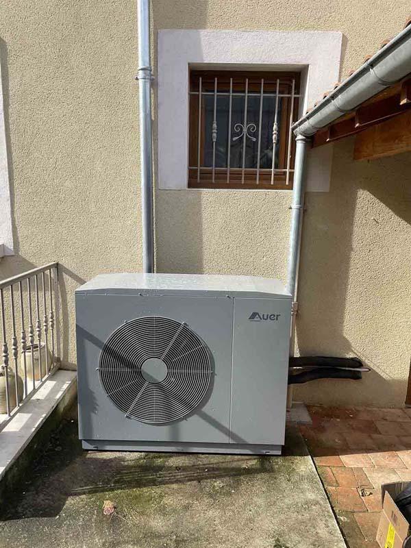 Installation de pompes à chaleur Iguerande